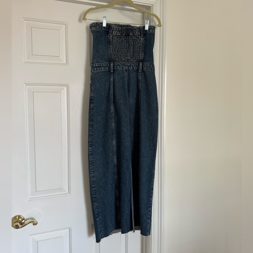 Zara chic denim dress - Picture 5 of 7